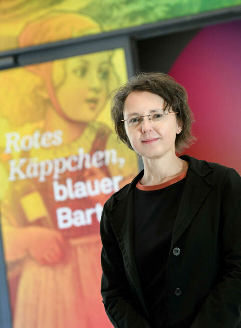 Dr. Sabine Schimma, GRIMMWELT Kassel, Kuratorin der Ausstellung Dr. Sabine Schimma, GRIMMWELT Kassel, Kuratorin der Ausstellung