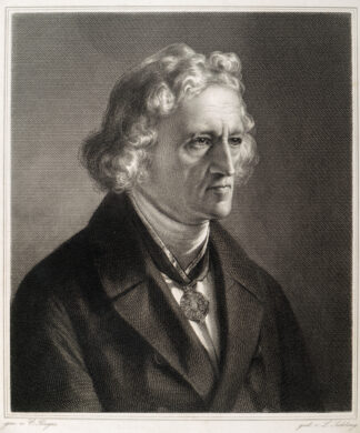 Jacob Grimm mit dem Orden »Pour le Mérite« | © Grimm Sammlung der Stadt Kassel