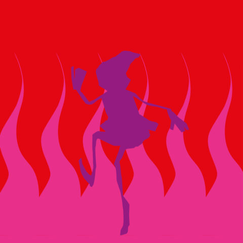 AKTE RUMPELSTILZCHEN. Eine Spurensuche in Märchen und Recht Titelmotiv zur Sonderausstellung zeigt ein tanzendes Rumpelstilzchen