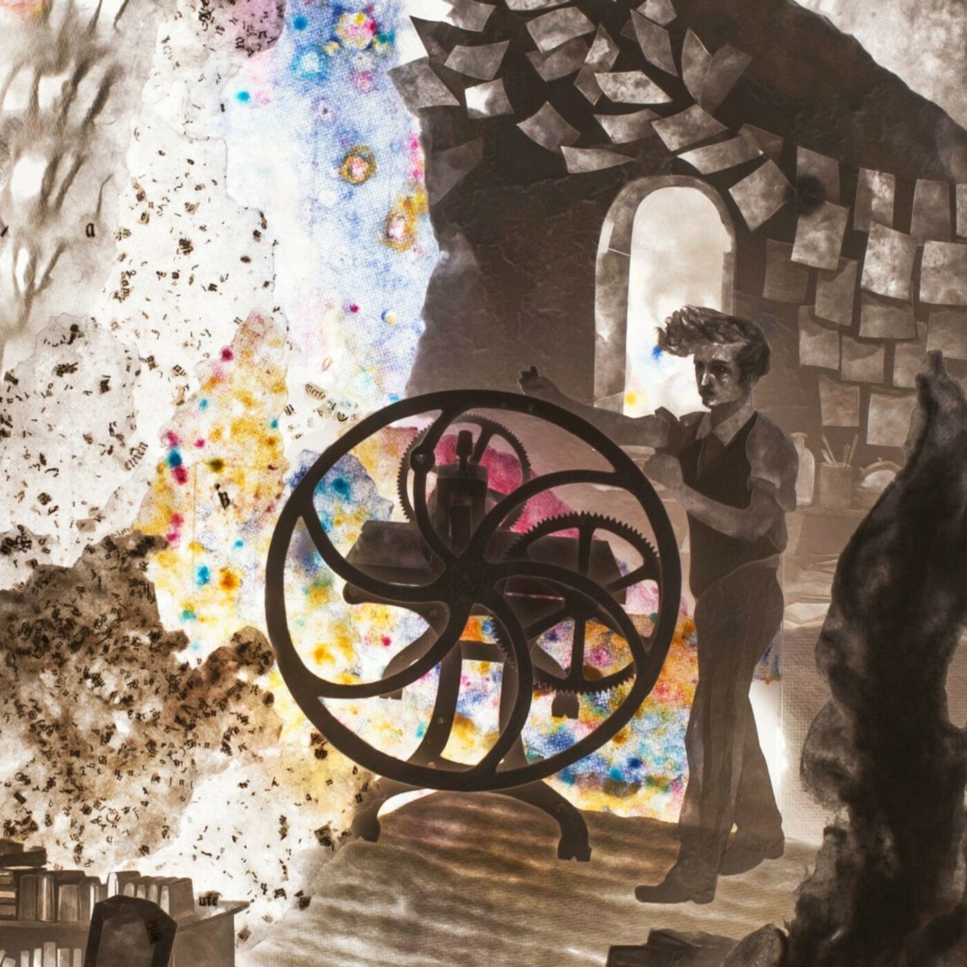 Detail of the diorama ‘Märchendichtung’ | Alexej Tchernyi