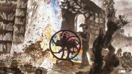 Ausschnitt Diorama "Märchendichtung" | Alexej Tchernyi Ausschnitt aus einem Diorama zum Thema Märchendichtungen