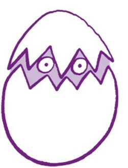 Egg | © GRIMMWELT Kassel | Illustration: Nadine Redlich Egg | © GRIMMWELT Kassel | Illustration: Nadine Redlich