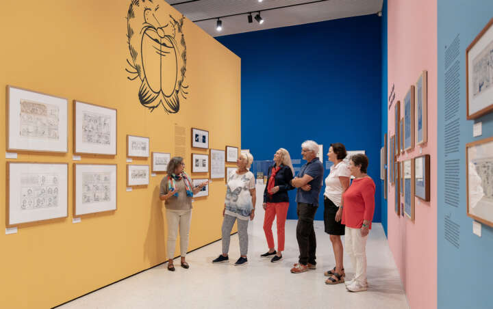 Ausstellung ICH, DAS TIER | Frührung | © GRIMMWELT Kassel, Foto Nicolas Wefers