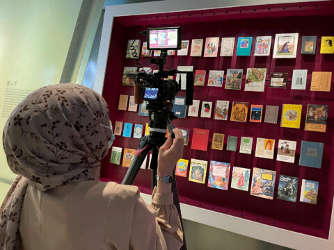 Smart Museums TV | Foto: Gabriel Chiarello Smart Museums TV in der Grimmwelt