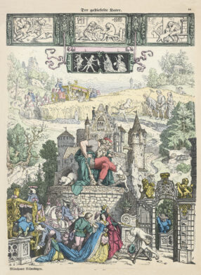 02 | Moritz Ludwig von Schwind | Münchener Bilderbogen Nr. 48 | Gestiefelter Kater 1850