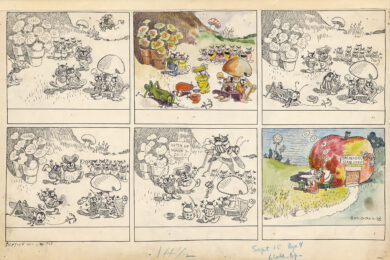 06 | Gus Dirks, Bugville | Sonntagsseite vom 15 Sept. ca. 1901