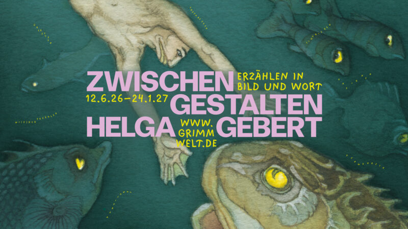 08 Plakat ZWISCHEN GESTALTEN Helga Gebert GRIMMWELT Kassel 2026 QF 08 Plakat ZWISCHEN GESTALTEN Helga Gebert GRIMMWELT Kassel 2026 QF