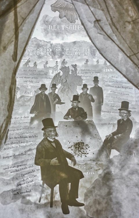 Dauerausstellung FROTEUFEL | Dioramen von Alexej Tchernyi | Foto: Nikolaus Frank Diorama von Alexej Tchernyi in der Dauerausstellung, zeigt wie die erste Lieferung geliefert wird