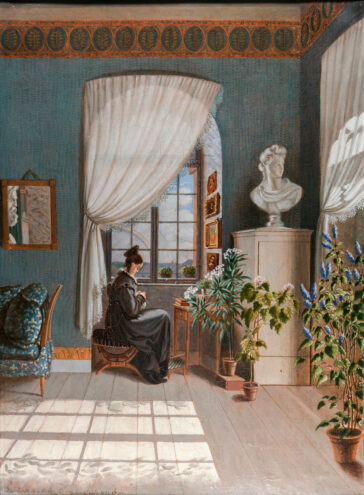 Lotte in ihrer Stube | Ludwig Emil Grimm, 1821 | Foto: © Staatliche Schloesser und Gärten Hessen