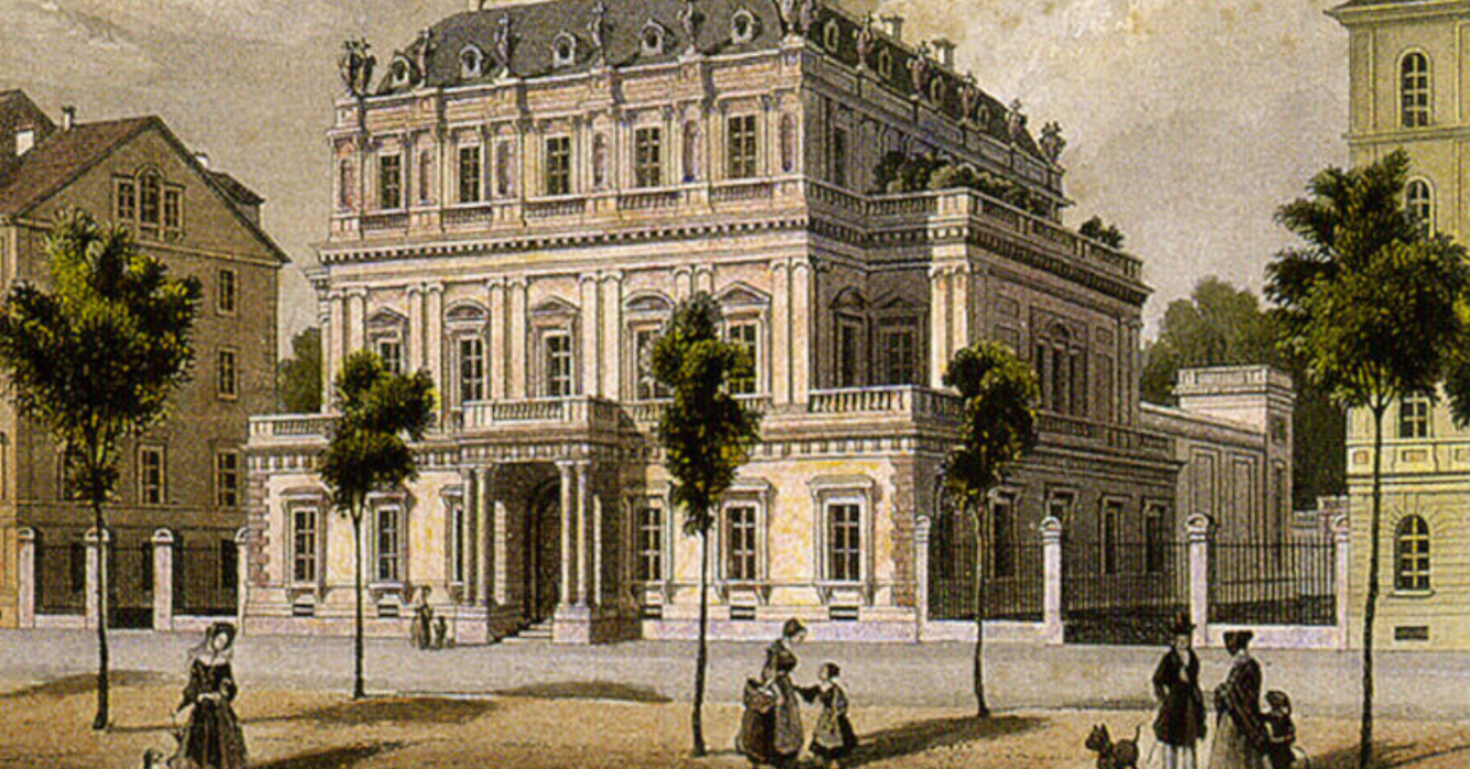 Ständehaus Kassel um 1850