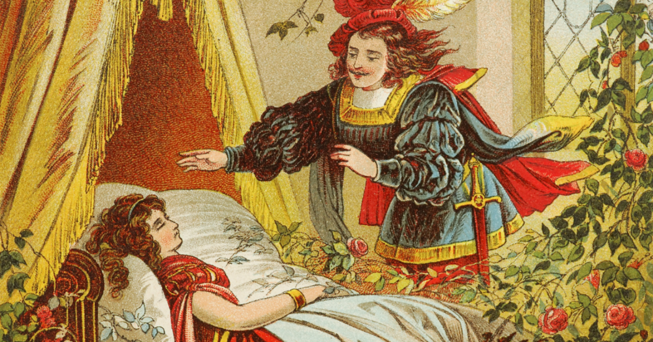 Grimms Märchenstunde |  »Erzähl uns ein Märchen« - Illustration: Carl Offterdinger