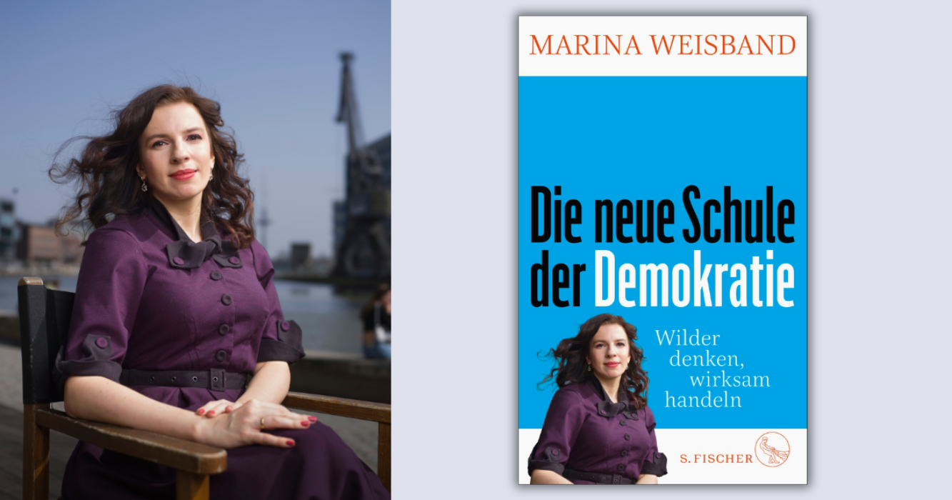 Lesung | Marina Weisband »Die neue Schule der Demokratie«