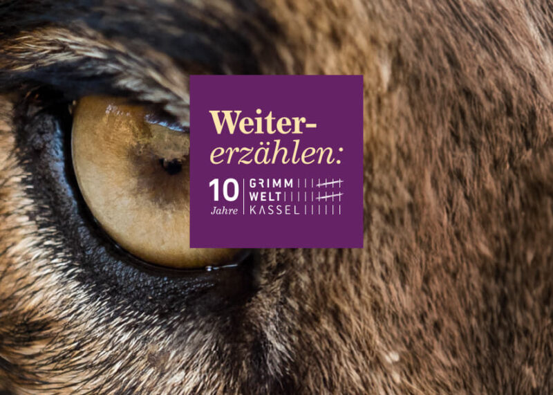 Wolf Jubilaeumskampagne GRIMMWELT Wolf Jubilaeumskampagne GRIMMWELT
