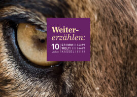 10 Jahre GRIMMWELT Kassel | Motiv Wolf Wolfsauge